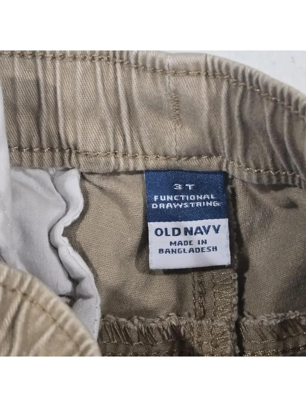 -Tan and brown Old Navy cargo pants